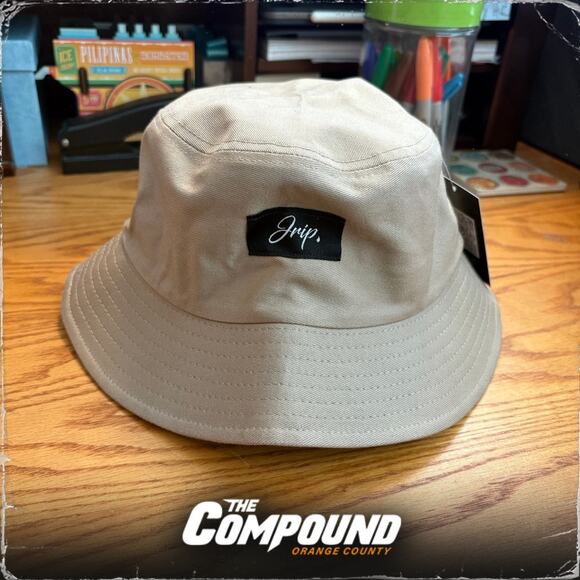 Jrip - Bucket Hat - Tan - New - Picture 1 of 1